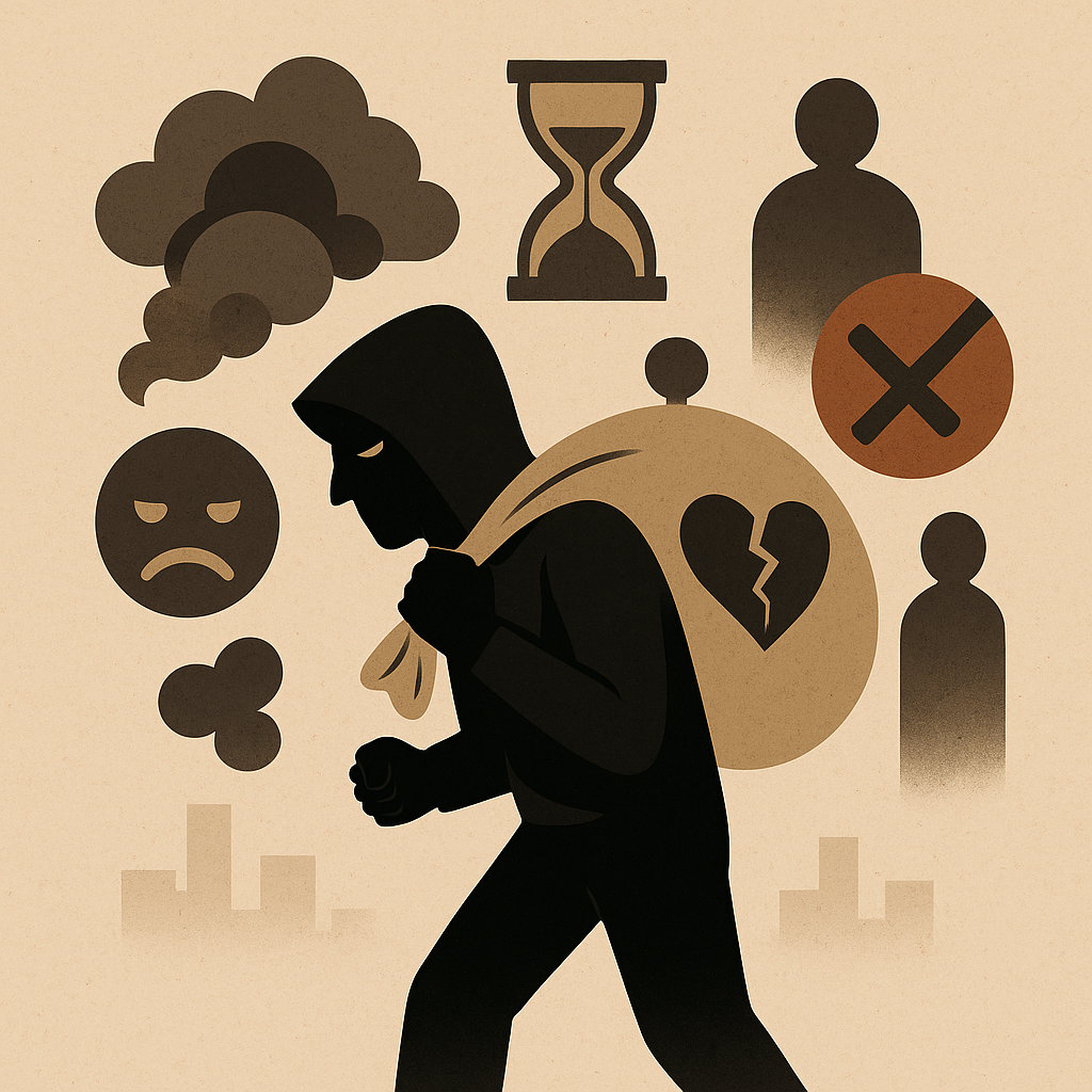 O Ladrão Interior: Identificando os Sabotadores da Alma