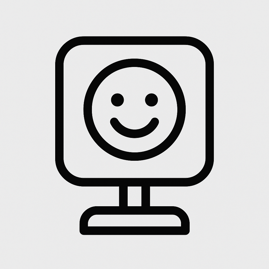 Quando o espelho ri de volta